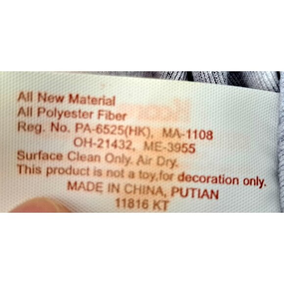 Disney Nightmare Before Christmas Jack Skellington Black White Stripe Santa Hat - Picture 7 of 8